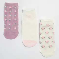YAMP - Medias Niña Invisible Pack de 3