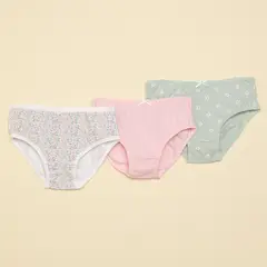 YAMP - Panty Niña Pack de 3 unidades Algodón