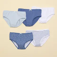 YAMP - Panty Niña Pack de 5 unidades Algodón