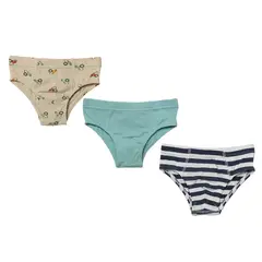 YAMP - Calzoncillo Niño Pack x3 unidades de Algodón
