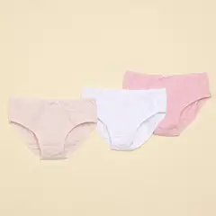YAMP - Panty Niña Pack de 3 unidades Algodón