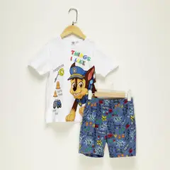 PAW PATROL - Pijama Niño Manga corta