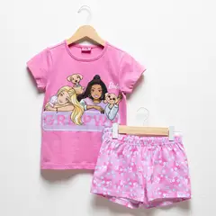 BARBIE - Pijama Niña Manga corta