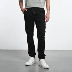 DENIMLAB - Pantalón cargo Hombre de Algodón Largo 32