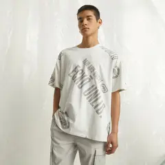 ECKO - Camiseta Hombre Manga corta con Logo de Algodón