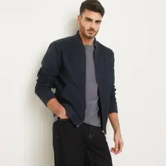 BASEMENT - Chaqueta Bomber Hombre de Algodón
