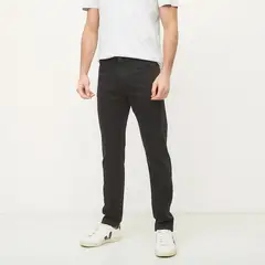 BASEMENT - Pantalón 5 Bolsillos Hombre Slim de Algodón