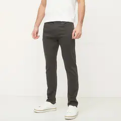 BASEMENT - Pantalón 5 Bolsillos Hombre Slim de Algodón