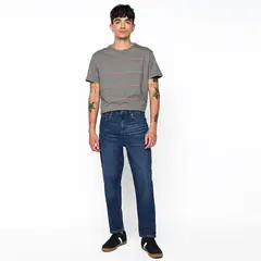 BEARCLIFF - Jean 5 Bolsillos para Hombre Slim