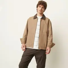 BEARCLIFF - Chaqueta para Hombre de Algodón
