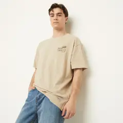 BEARCLIFF - Camiseta para Hombre Manga corta con Estampado