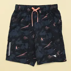 DIADORA - Pantaloneta Niño con Logo Cintura elásticada