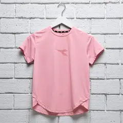 DIADORA - Camiseta deportiva Niña con Logo Manga corta