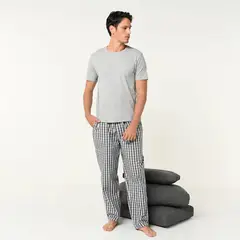 BENETTON - Pijama Hombre Manga corta de Algodón