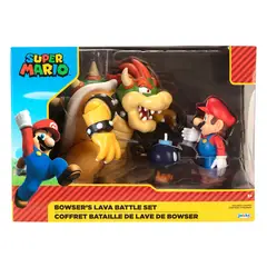 NINTENDO - Mario Bros vs Bowser accesorios incluidos, para mayores de 3 años