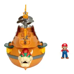 NINTENDO - Set de juego aeronave Bowser para mayores de 3 años
