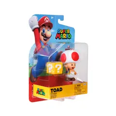 NINTENDO - Figura de Juguete articulado Toad , para mayores de 3 años