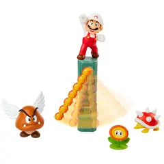 NINTENDO - Set de juego Mario Bros y el jardin de lava Accesorios incluidos, para mayores de 3 años