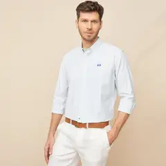 LA MARTINA - Camisa Hombre Manga larga Regular Algodón