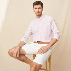 LA MARTINA - Camisa Hombre Manga larga Regular Algodón