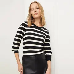 BASEMENT - Saco Mujer Tejido