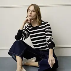 BASEMENT - Saco Mujer Tejido