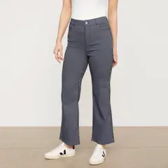 NEWPORT - Pantalón Recto Mujer Tiro alto