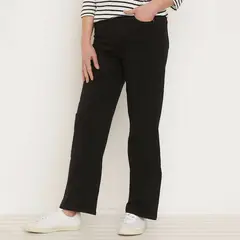 NEWPORT - Pantalón Recto Mujer Tiro alto