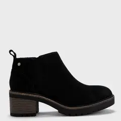APOLOGY - Botines para Mujer con tacón Cuadrado Cemilia 2 color Negro