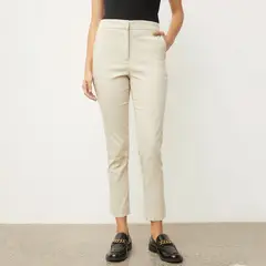 BASEMENT - Pantalón Skinny Mujer Tiro alto de Algodón