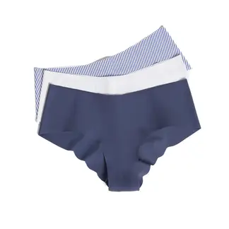 BLU - Calzón bikini Pack de 3 Invisible Mujer