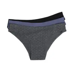 BLU - Hipsters Pack de 3 Mujer
