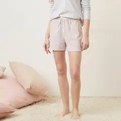 SYBILLA - Short de pijama Mujer Corto de Algodón