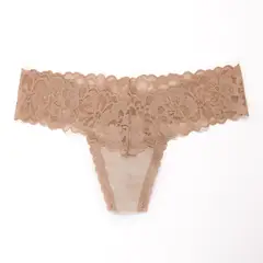 SYBILLA - Tanga Brasilera de Algodón Mujer