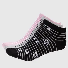 BENETTON - Medias Mujer Corto Pack de 3