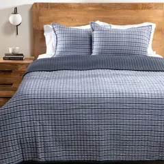 BASEMENT HOME - Cubrelecho con exterior y relleno de 190 GSM Poliéster. Cubrelecho Estampado Jerry para Cama Sencillo, doble, queen y King.