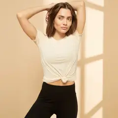 DIADORA - Camiseta Mujer Manga corta Yoga