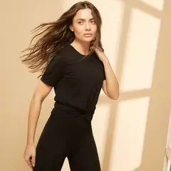 DIADORA - Camiseta Mujer Manga corta Yoga