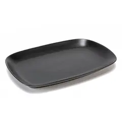 BASEMENT HOME - Fuente Rectangular 36X23 Gres Negro
