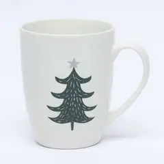 ROBERTA ALLEN - Mug Porcelana de hueso Navidad Blanco