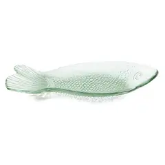 BASEMENT HOME - Fuente Pescado 40Cm Turquesa