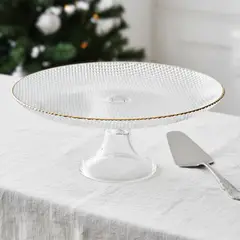 ROBERTA ALLEN - Plato para Torta 27 cm Mesa de Navidad