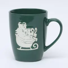 ROBERTA ALLEN - Mug Porcelana de hueso Navidad Verde