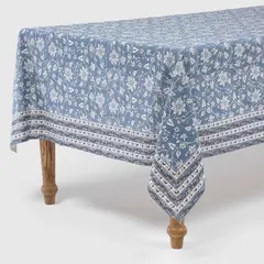 ROBERTA ALLEN - Mantel Bloc Print Azul180X240Cm