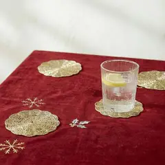 ROBERTA ALLEN - Portavasos de Navidad 10 cm Set x 4