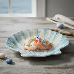 BASEMENT HOME - Platos principales Melamina Shell Hamptons 27Cm