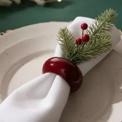 MICA - Anillo para Servilletas Mesa de Navidad