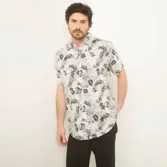 NEWPORT - Camisa Hombre con Estampado Manga corta