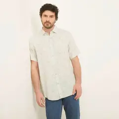 NEWPORT - Camisa Hombre con Estampado Manga corta