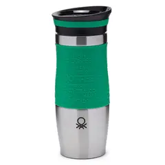 BENETTON - Termo Benetton: 370 ml Mug Acero inoxidable